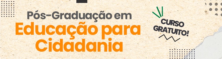 Banner - Pós Educação para Cidadania  - até 5/1